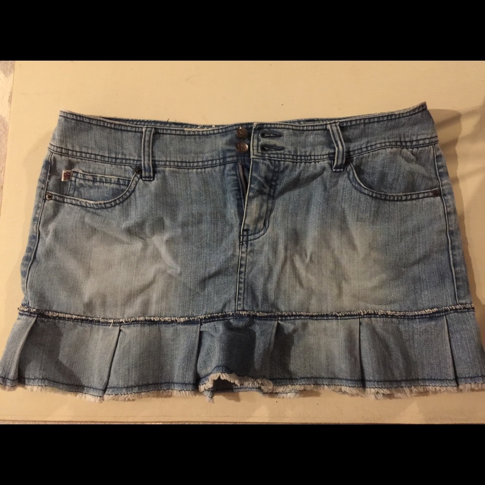 Size 13 jean shirt mini juniors